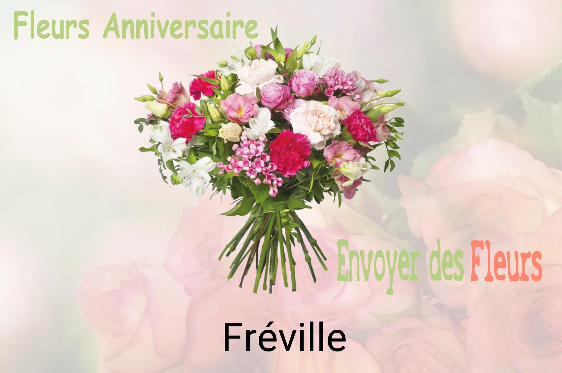 Bouquet de fleurs d’anniversaire livré à Fréville